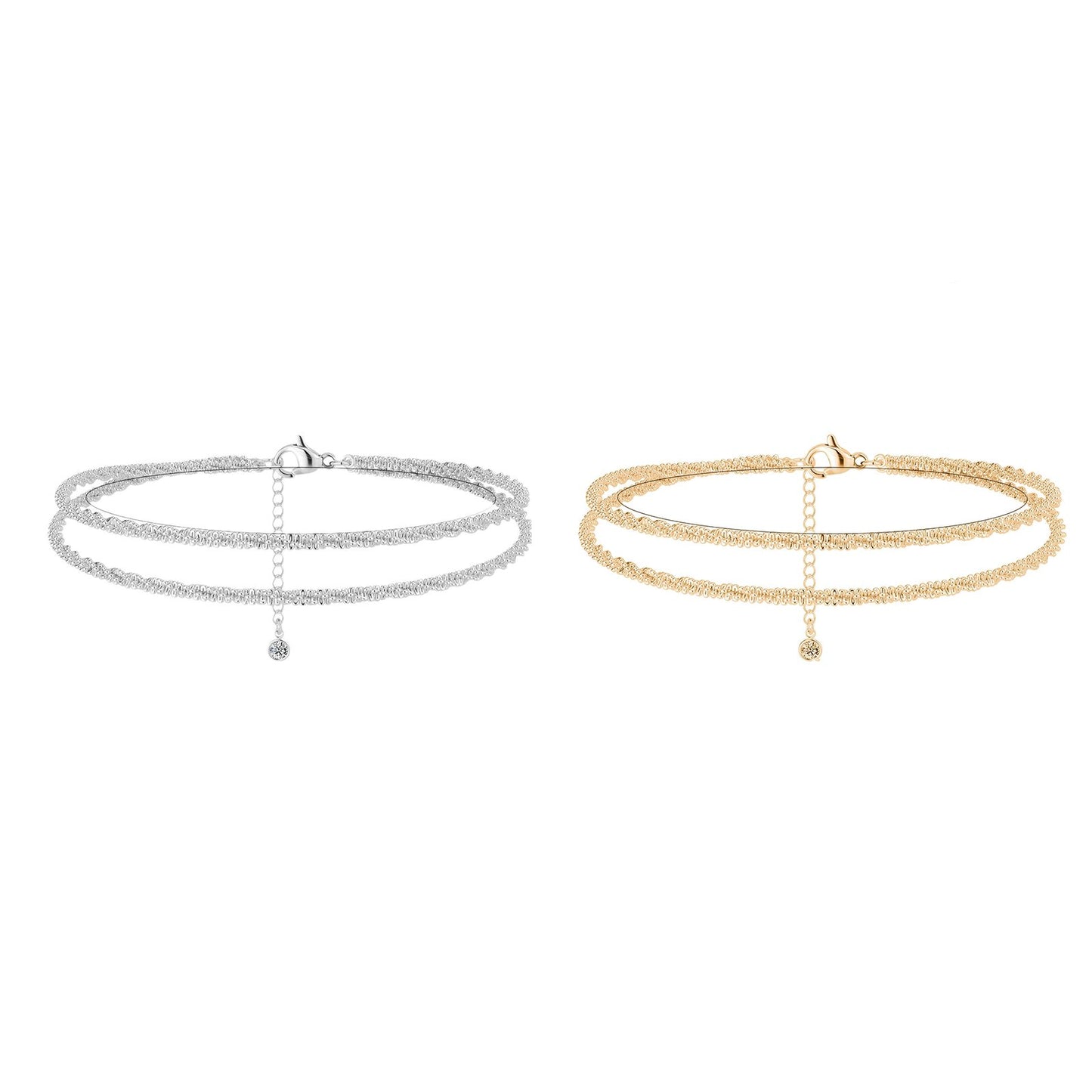 🎁🔥Dainty Layered Anklet For Women
