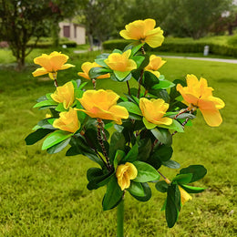 💐Simulation Azalea Flower Ground Stake Solar Light💐💡